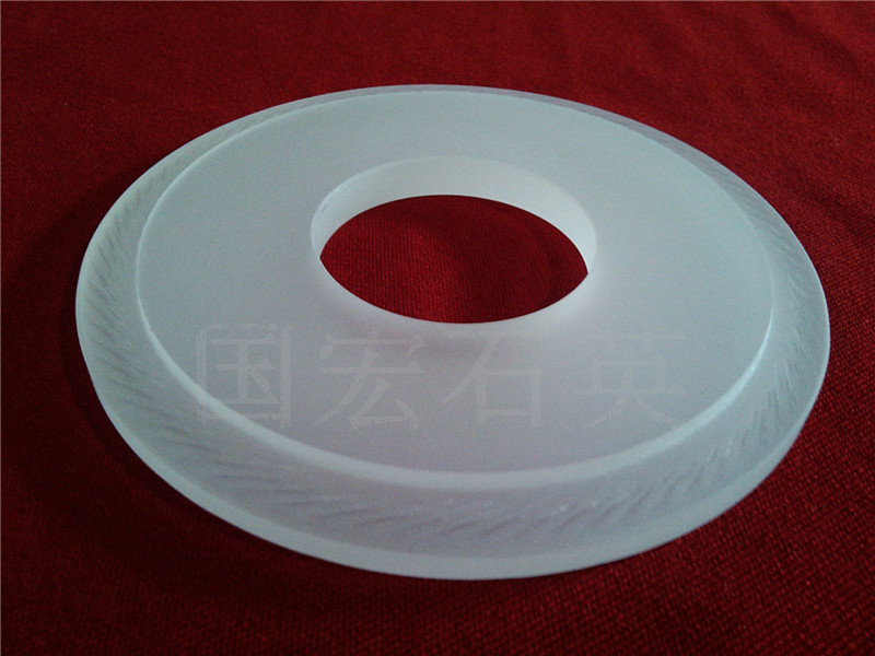 石英法蘭帶蓋